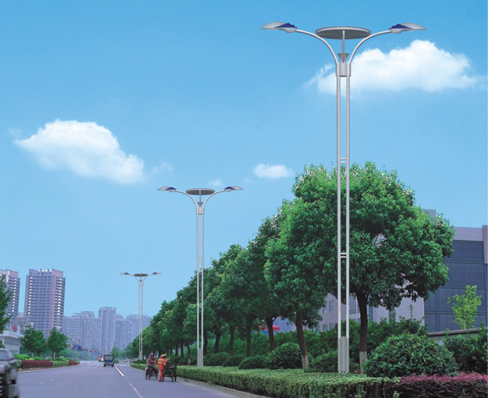 市政太阳能路灯 双头太阳能路灯 乐竞·体育官方网站太阳能路灯厂家