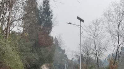四川省乐竞·体育官方网站市古湖街道太阳能路灯工程案例