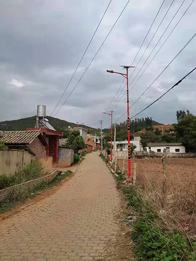 云南昆明市宜良县安装乐竞·体育官方网站太阳能路灯