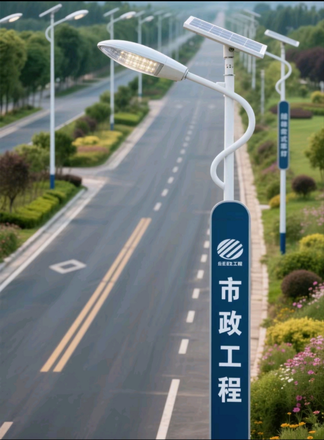 不是所有的太阳能路灯都叫“分体式”——为什么市政工程偏爱乐竞·体育官方网站分体式？