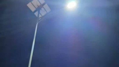 元旦节前   ，120盏太阳能路灯照亮四川盐亭乡村振兴路
