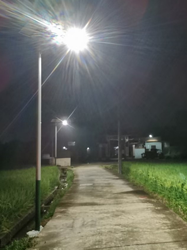 广东韶关始兴乐竞·体育官方网站地区村70盏新农村太阳能路灯